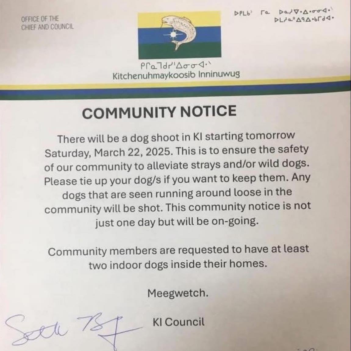 Standing with KI First Nation&mdash;Compassion Over Condemnation

Kitchenuhmaykoosib Inninuwug (KI First Nation) is a remote, fly-in community in Northern Ontario, home to around 1,200 on-reserve members and 600 off-reserve members. More than half of