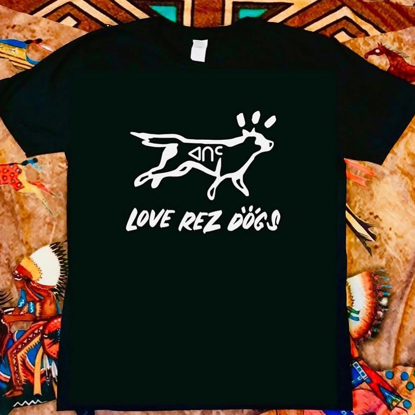 🐶 Shop &amp; Save Rez Dogs! 🤎 
We fundraise and keep an emergency fund to help families and rez dogs in challenging circumstances. We hold big Aunty Energy for stray unspayed females and donate to get them vet care!🐕❤️

We have t-shirts, tank tops