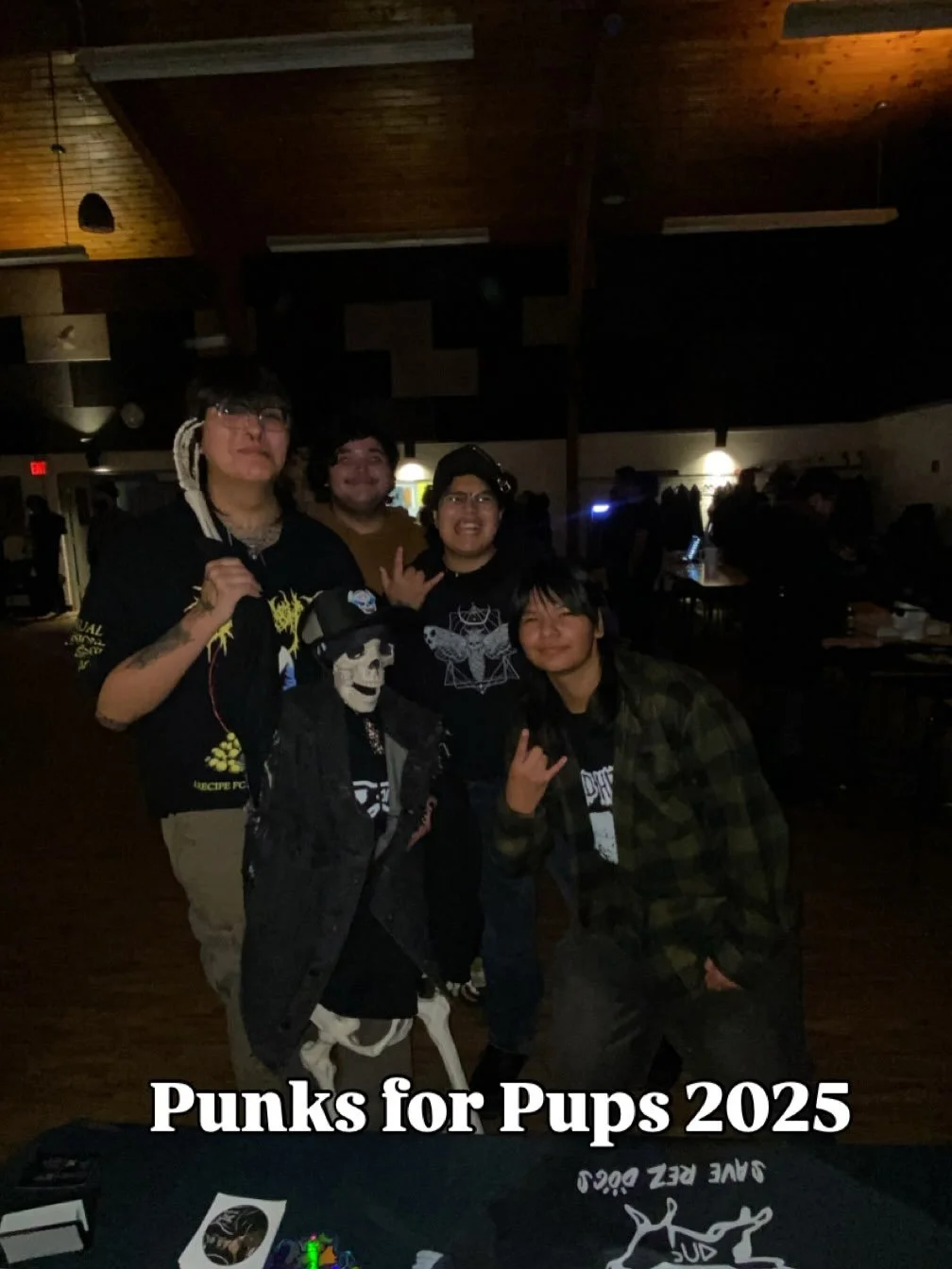 This weekend was exactly the energy we needed. After a tough year with cyber bullying and attacks on our Nations; being in this space was fun, loud, grounding, and energizing. 🤎

Huge gratitude to @punksforpups, to Derek and his crew, for bringing u