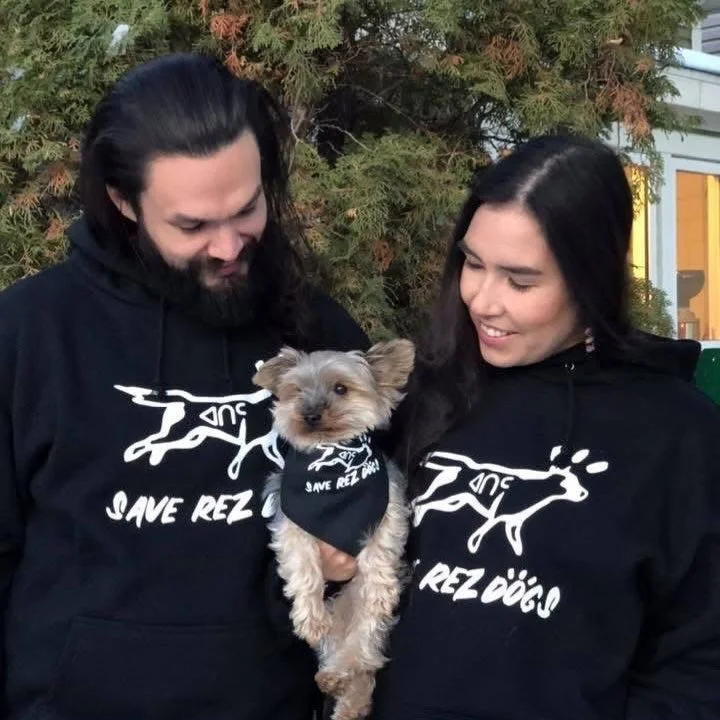 Unpaid models but still serving. 🤎🐾
Save Rez Dogs hoodies are in stock! 
Unisex sizes Small->3XL

*no shipping to the States for now. Sorry the president sucks. 

Link in bio to order! 
WWW.SAVEREZDOGS.COM 

Design by @encoregraphics 🔥

#savere