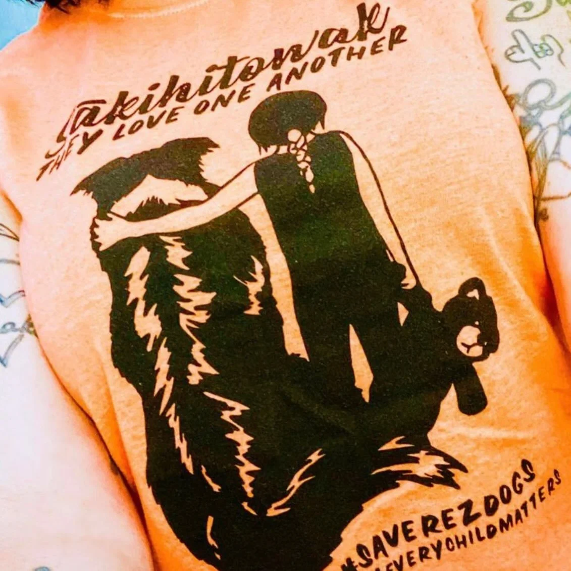 We wear orange in solidarity. 🧡 And around here, our shirts have always been orange.
Authorities took our babies for generationsss! Children were taken from their families, their communities, their languages and their cultures. And somehow, in 2026,