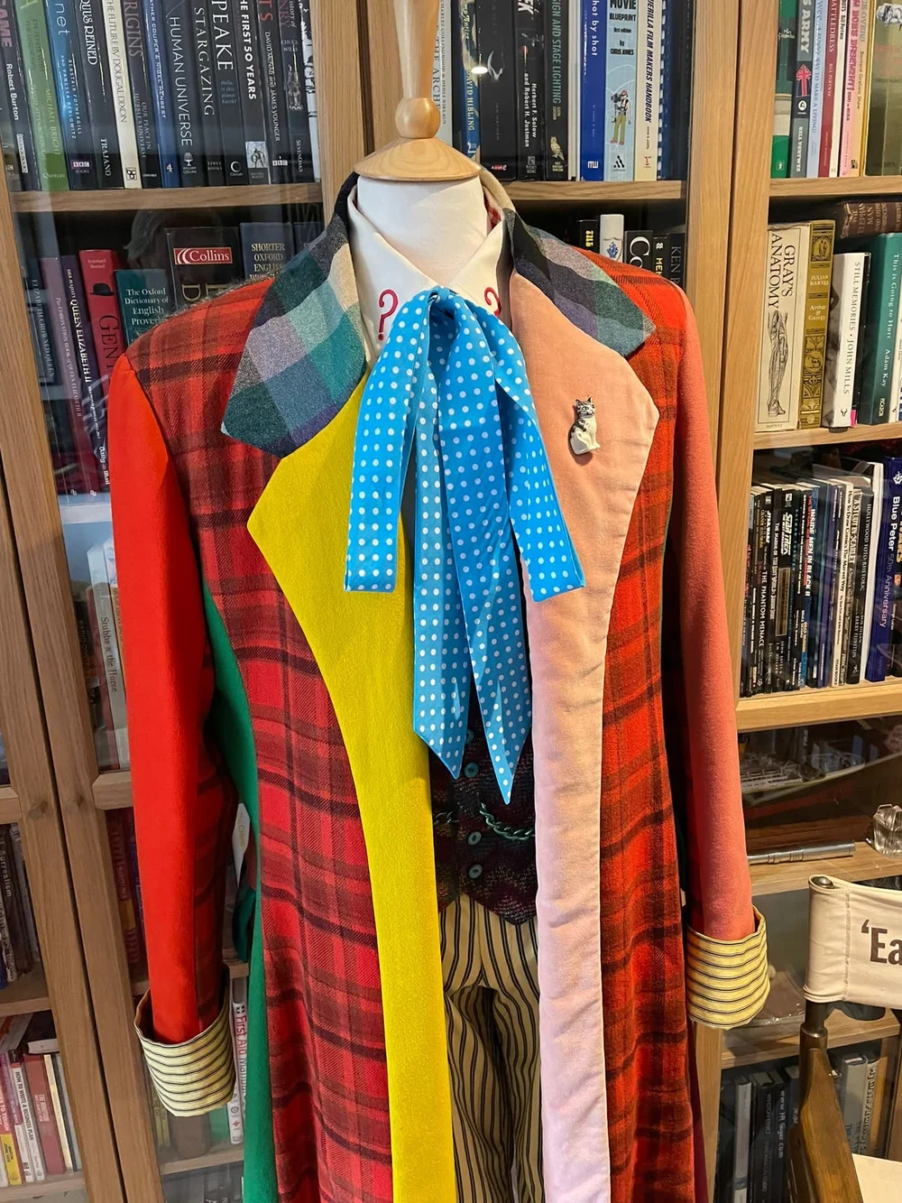 Original costume from the Graham Flynn Collection. Seen with one of my replica cravats 