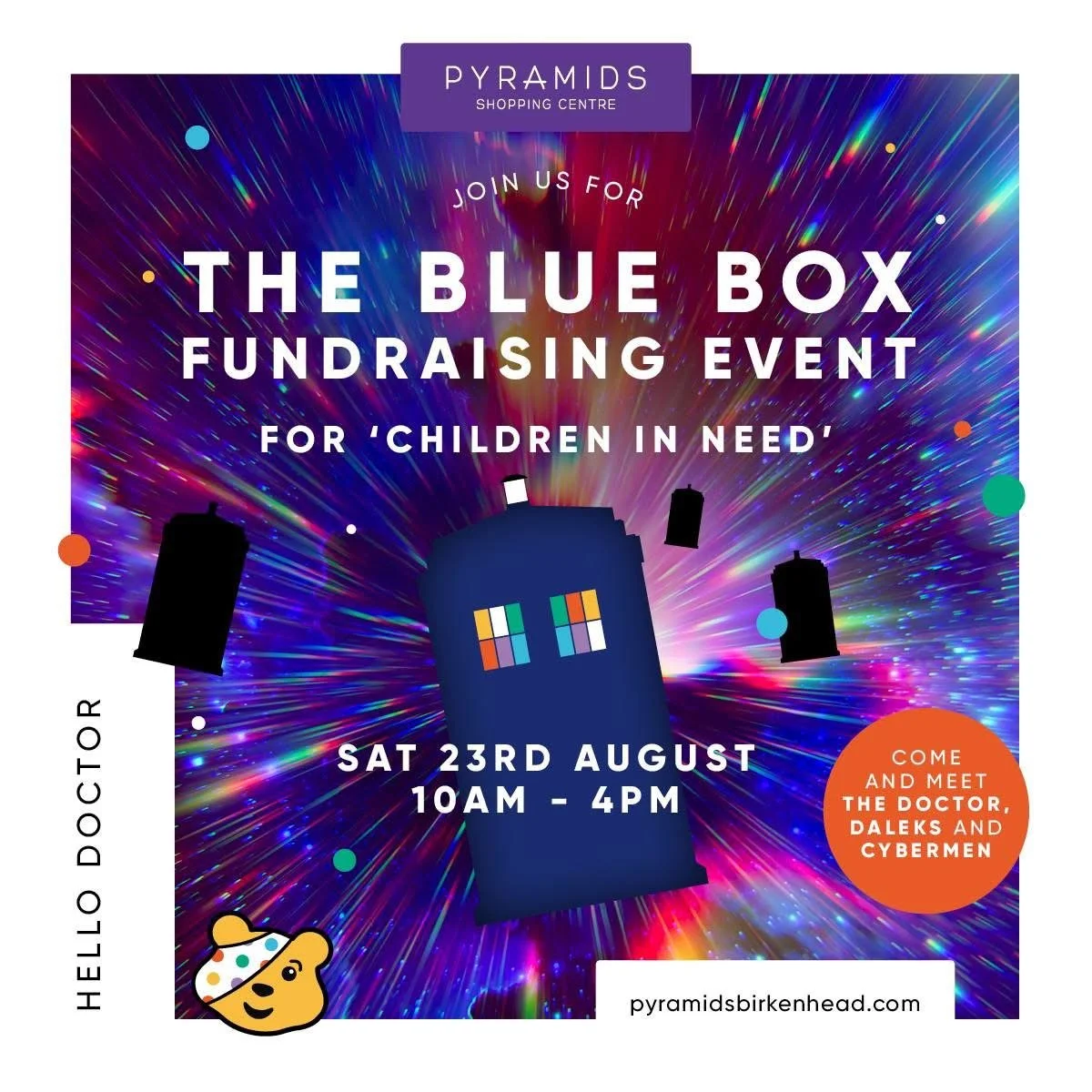 Blue Box Charity Event