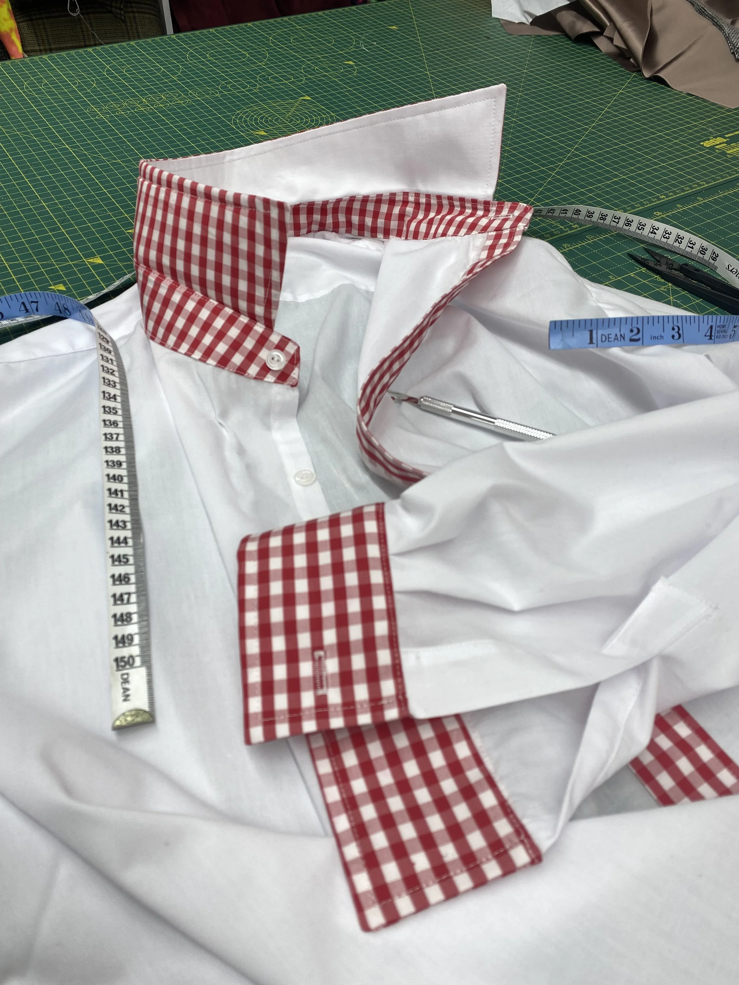Glenn shirt sewing workshop 