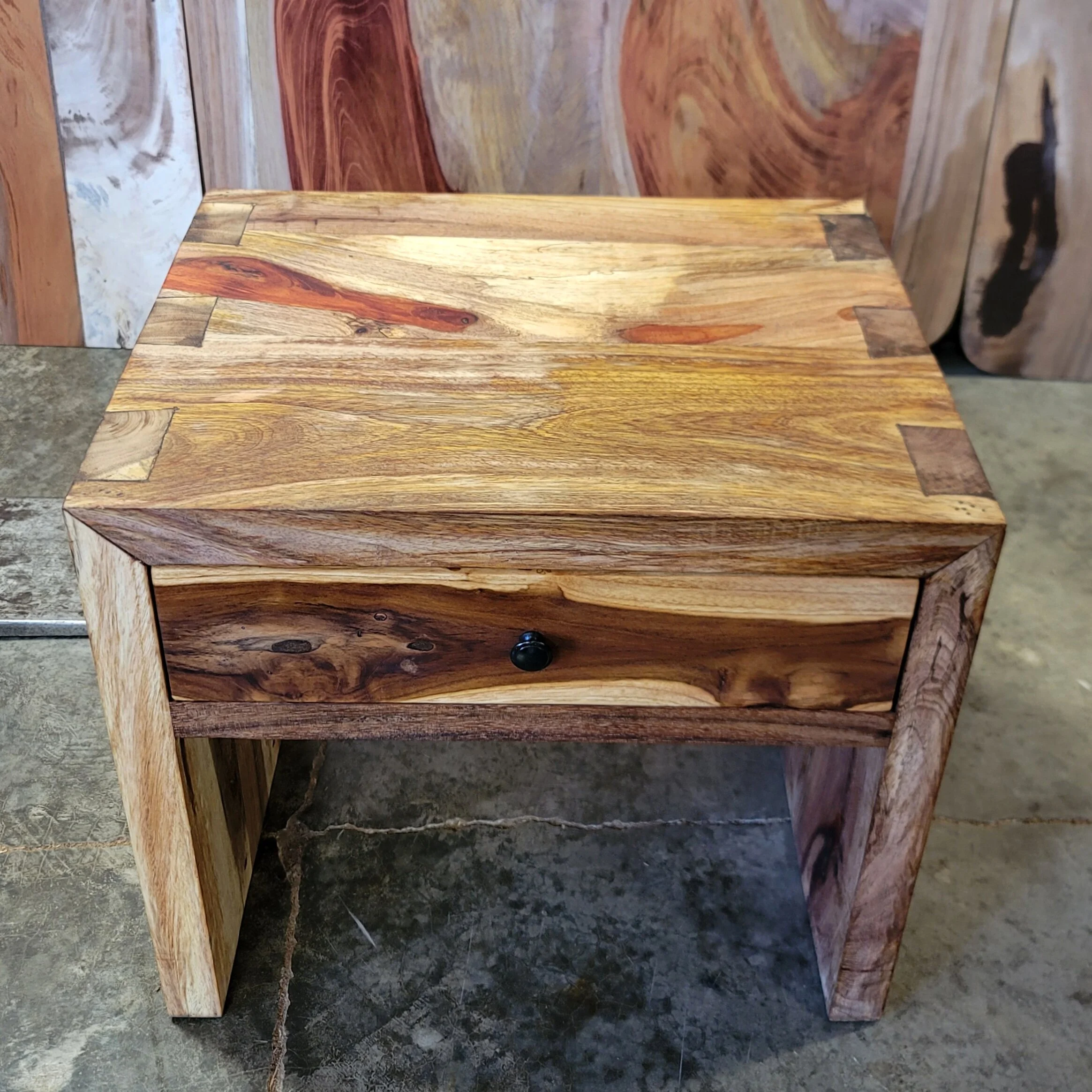 Strong Bench w/ Drawer — Tropical Salvage