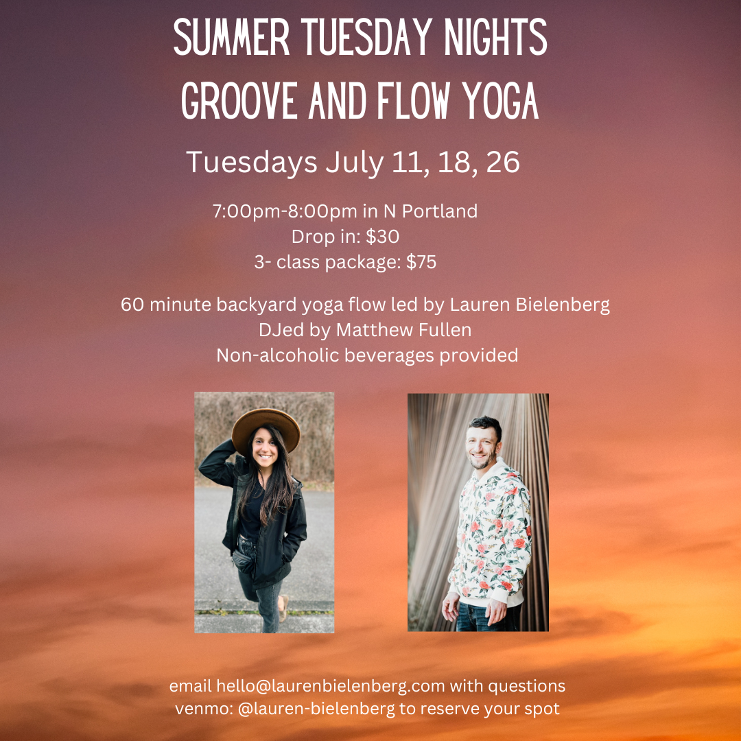 Summer Tuesday Nights Groove and Flow