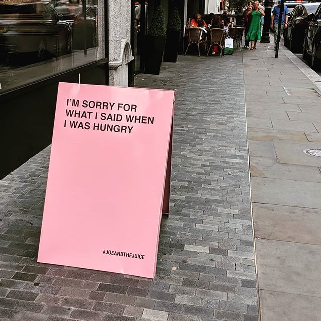 This should probably be on a t-shirt. Or some kind of apology card?