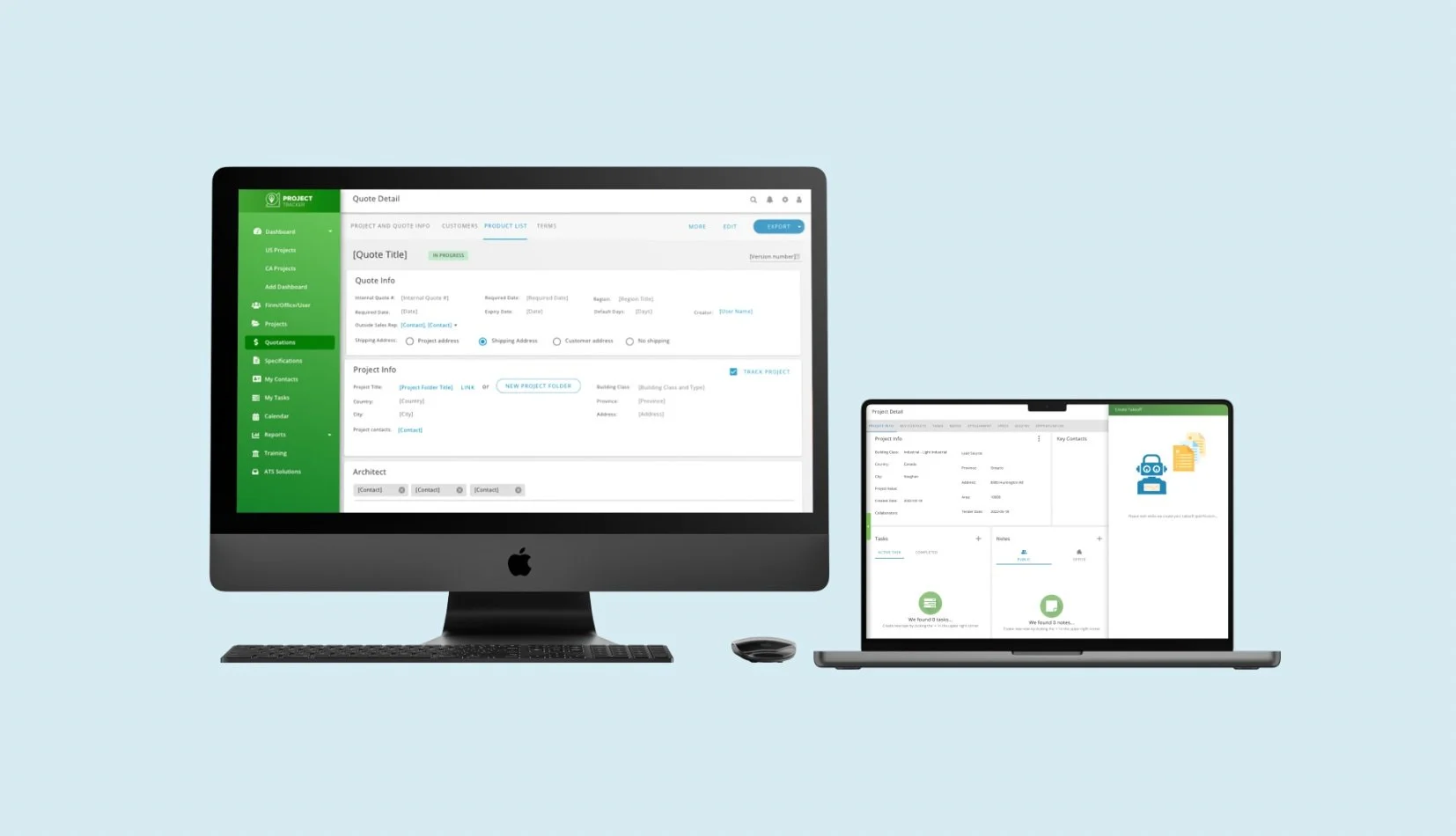 Project Tracker CRM and AI