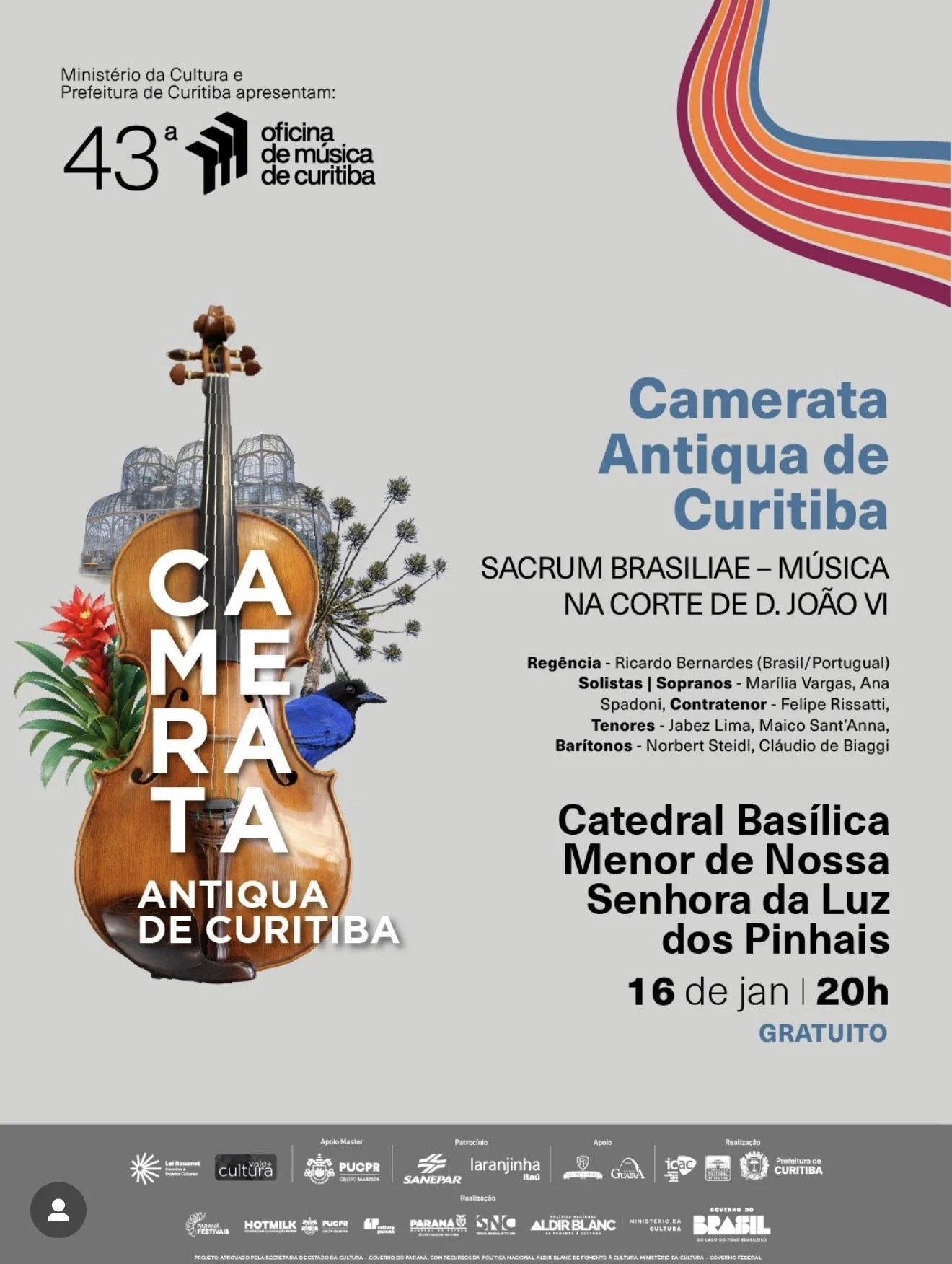 Concerto em Celebração dos 200 Anos da Relação entre o Brasil e a Santa Sé (1825–2025) 