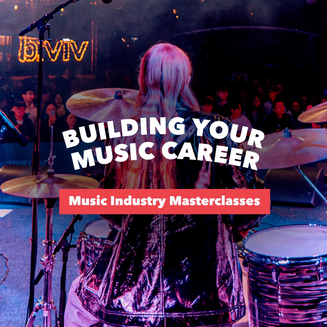 Music Industry Masterclasses | September | Building Your Music Career