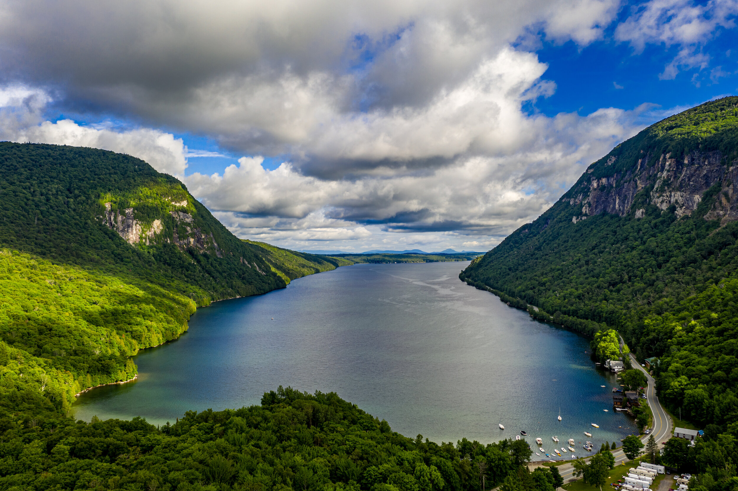 Lake Willoughby in Summer