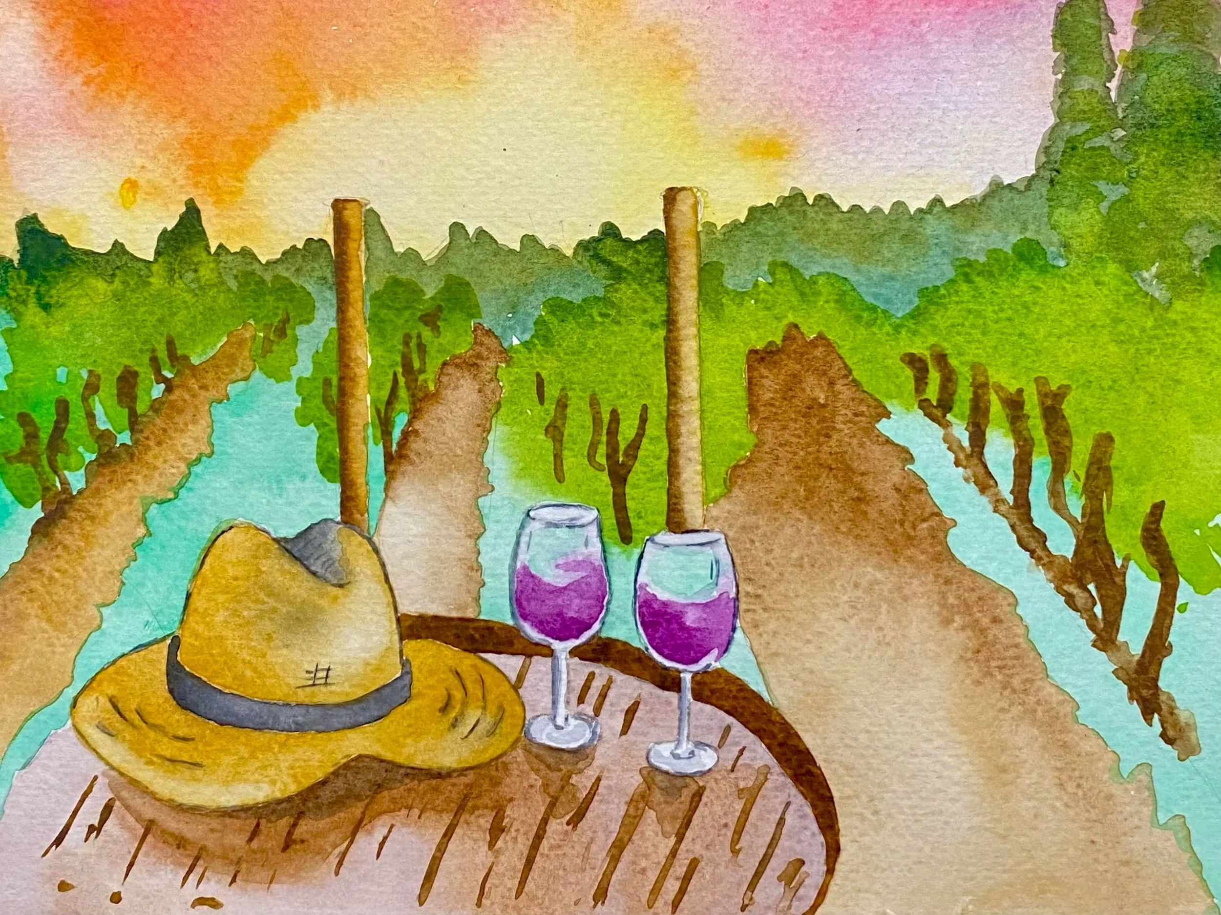 Silt Sunsets paint &amp; sip!