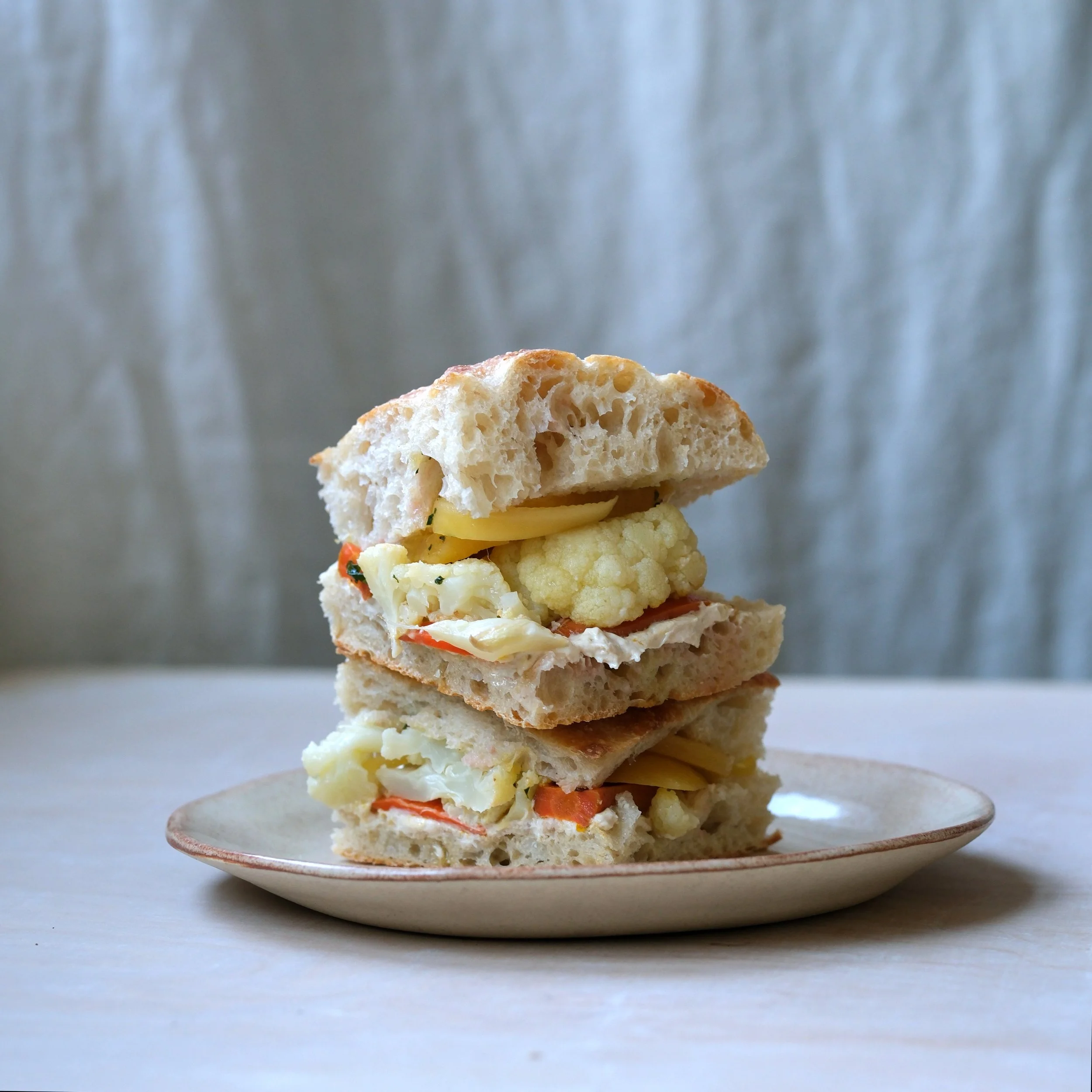 Roasted Vegetable Sandwich