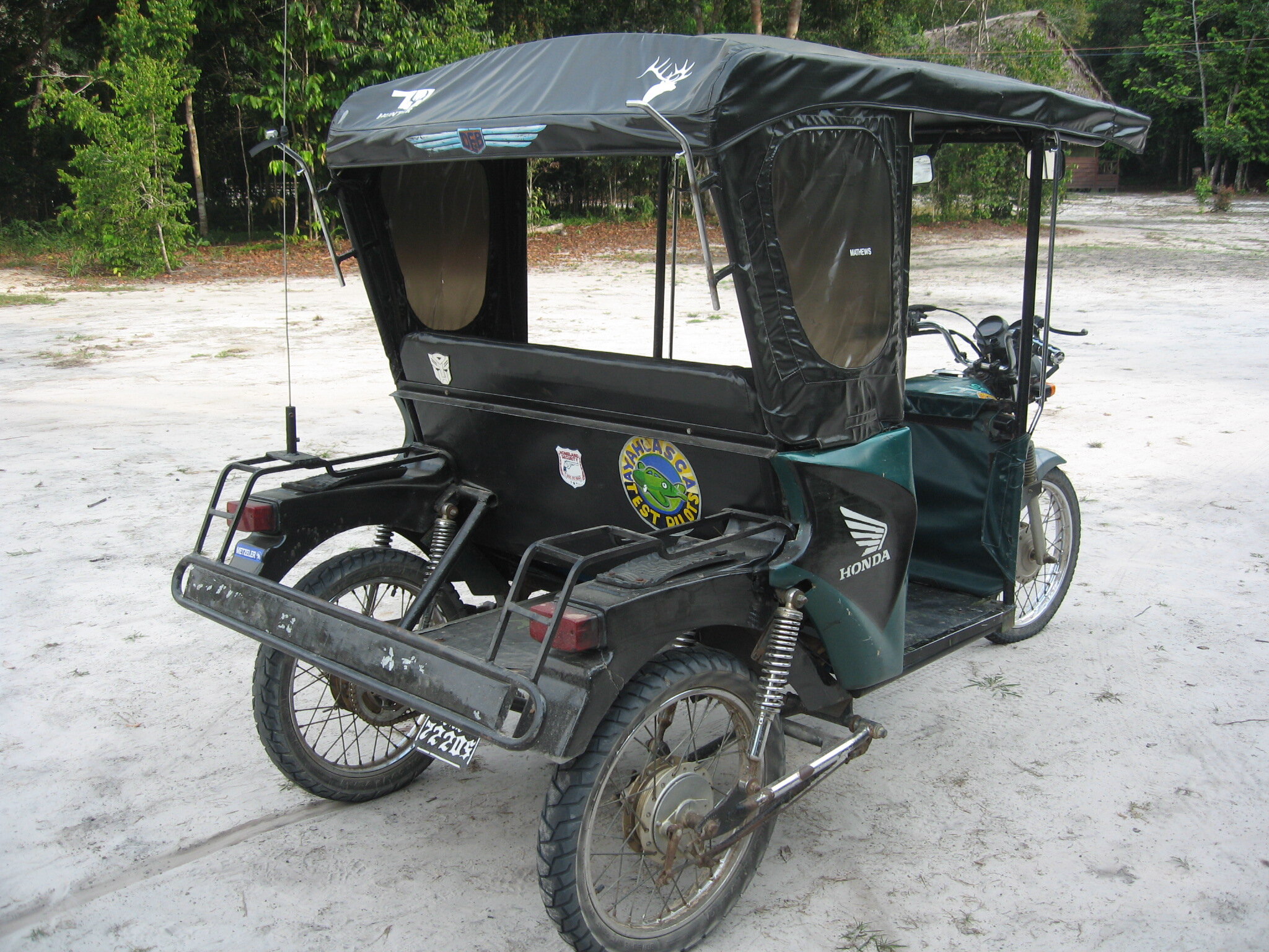 Mototaxi in Iquitos, Peru