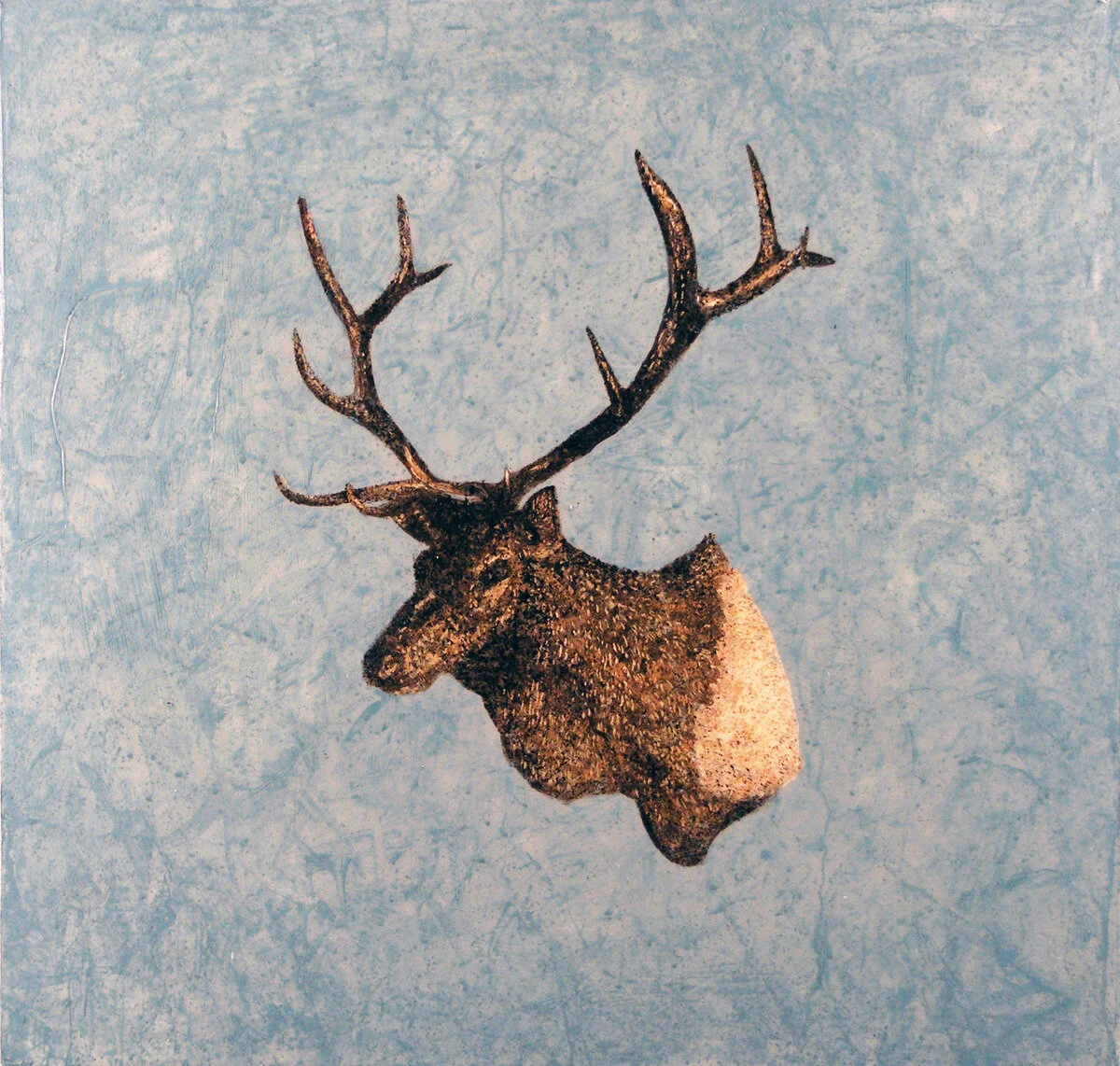 Mounted Elk