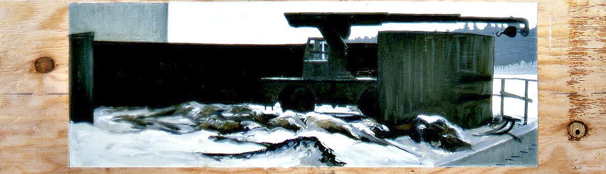 Water Tank and Crane