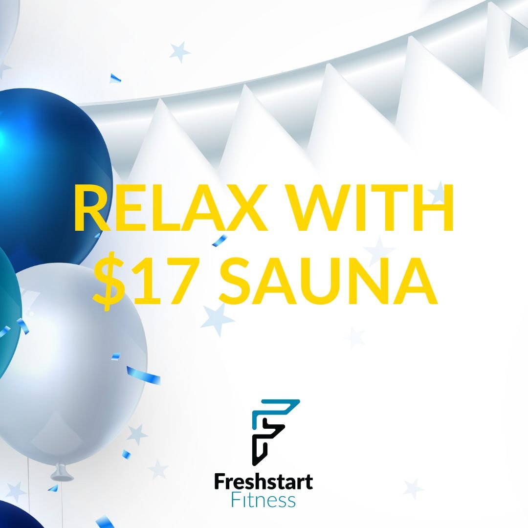 🎁 Treat yourself to a healthier lifestyle! 🎁 

🎁We're offering a 45 minute stress free Sauna Sesh for just $17! 

🎁Or - sign up to Fresh Start for $17 and receive a FREE Sauna!

Limited time offer!

Click the link in our bio to get started!

 #He