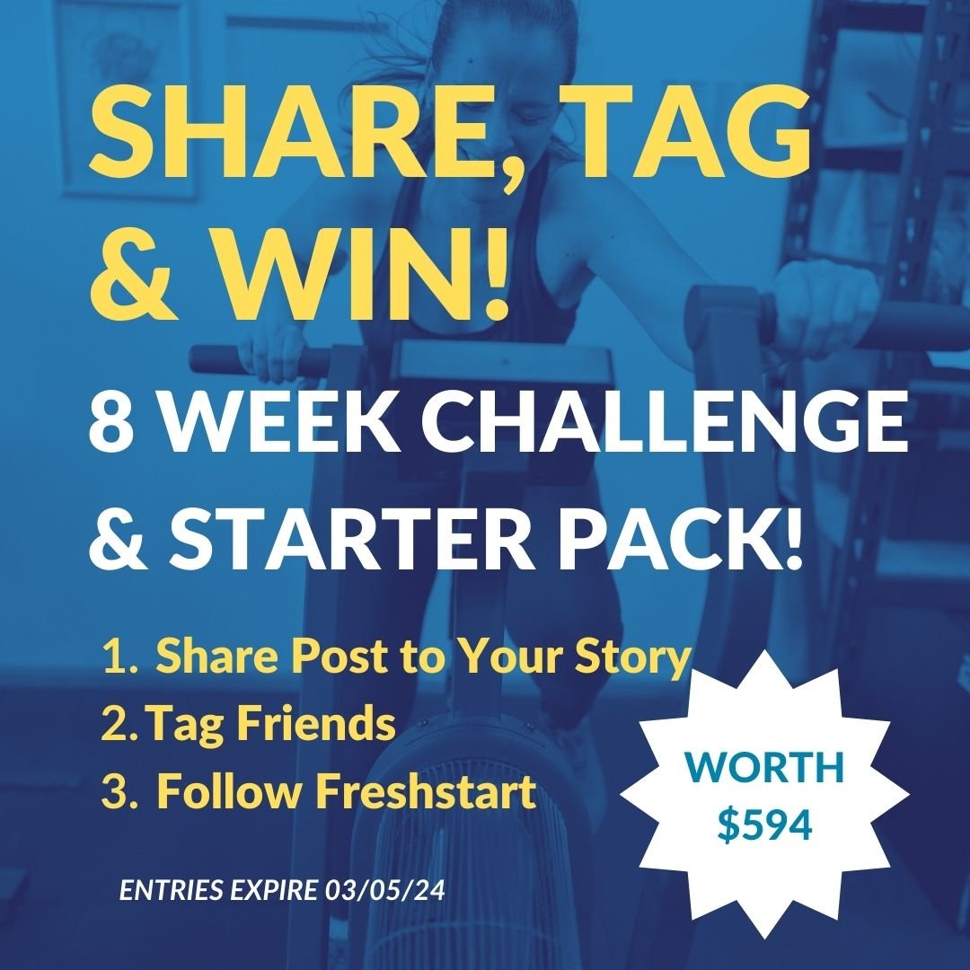 🎉 Share, Tag, and WIN! 🏆

Share this post, tag your friends, and enter for a chance to win an 8 Week Challenge PLUS True Protein Supplements PLUS Infrared Saunas! 

💪 Everything you need to crush your fitness and fat loss goals this year! 

Challe