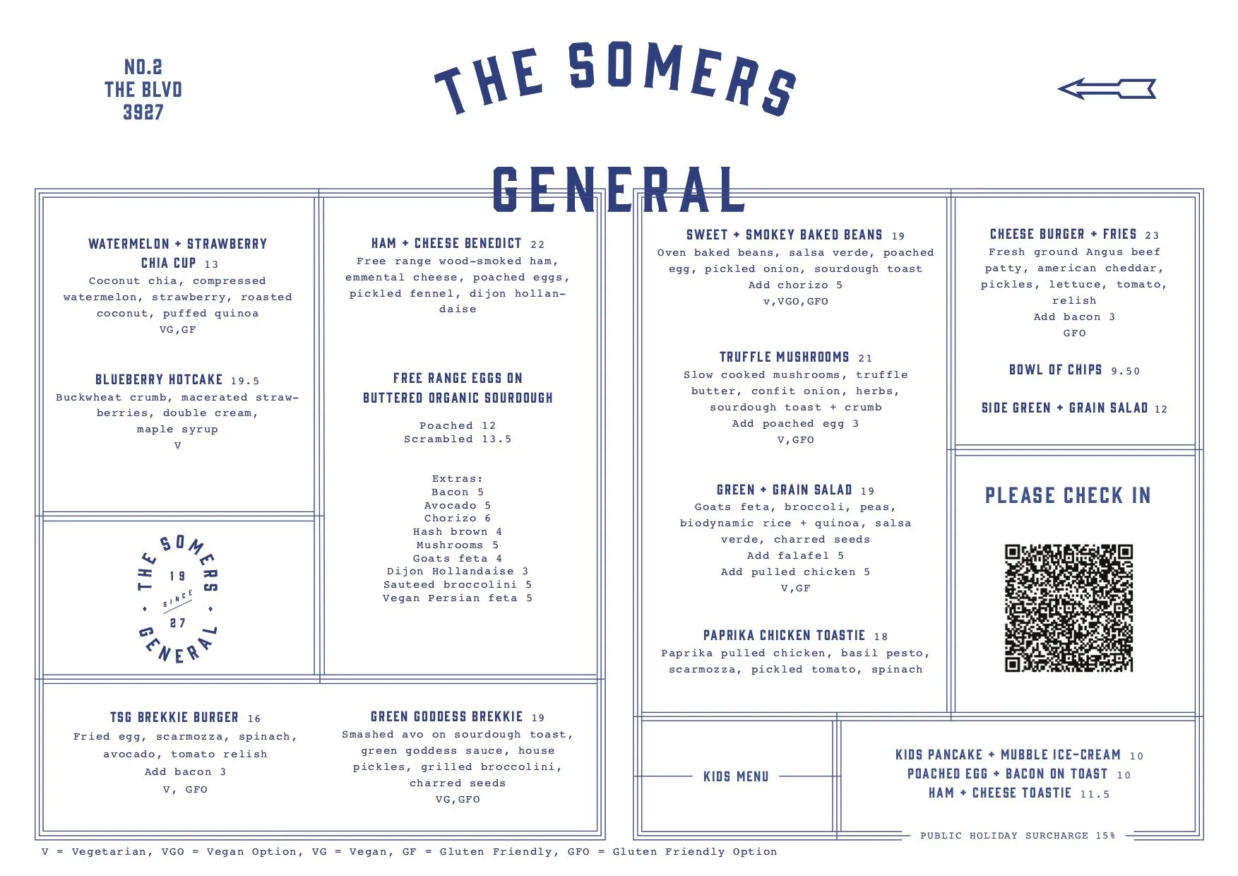 somers yacht club menu