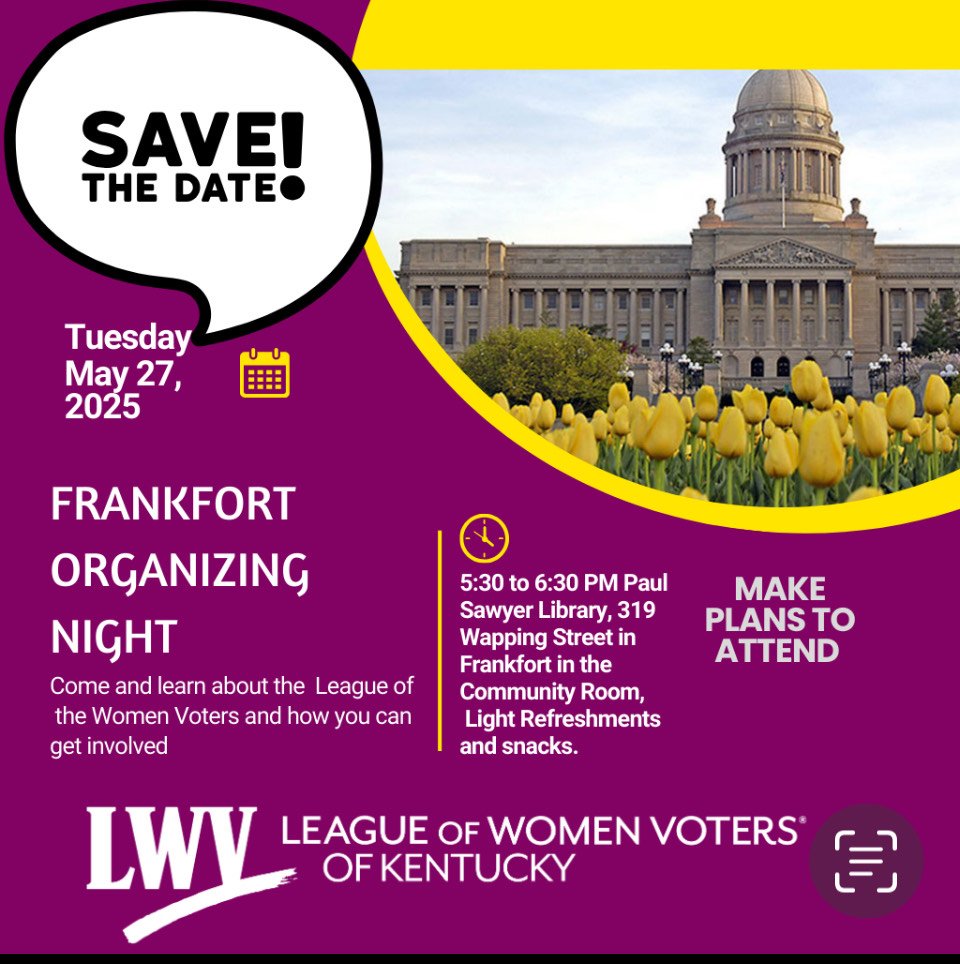 Frankfort LWV Organizing Event