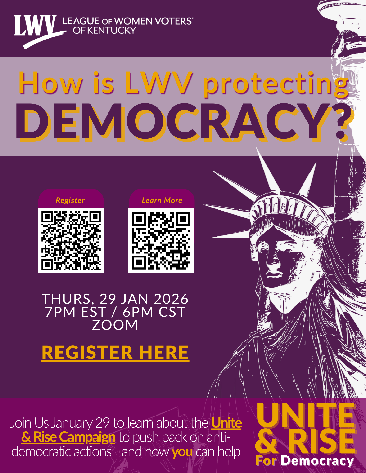 Unite and Rise: How is the League Defending Democracy