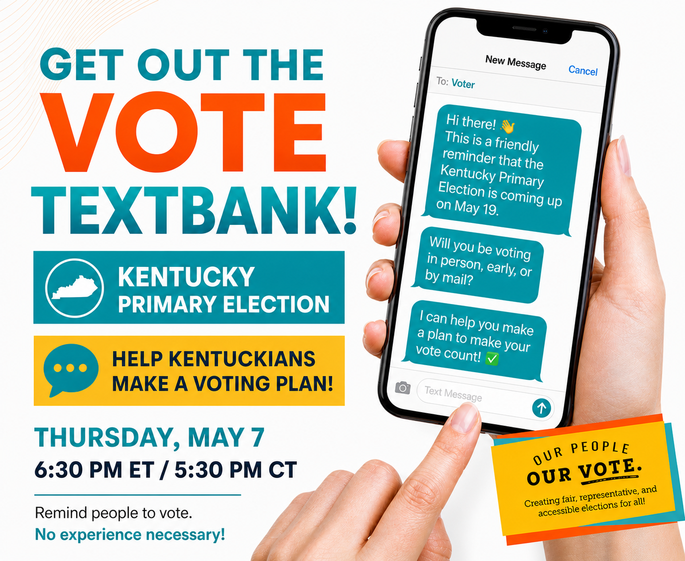 LWVKY Virtual Get Out the Vote Text Bank