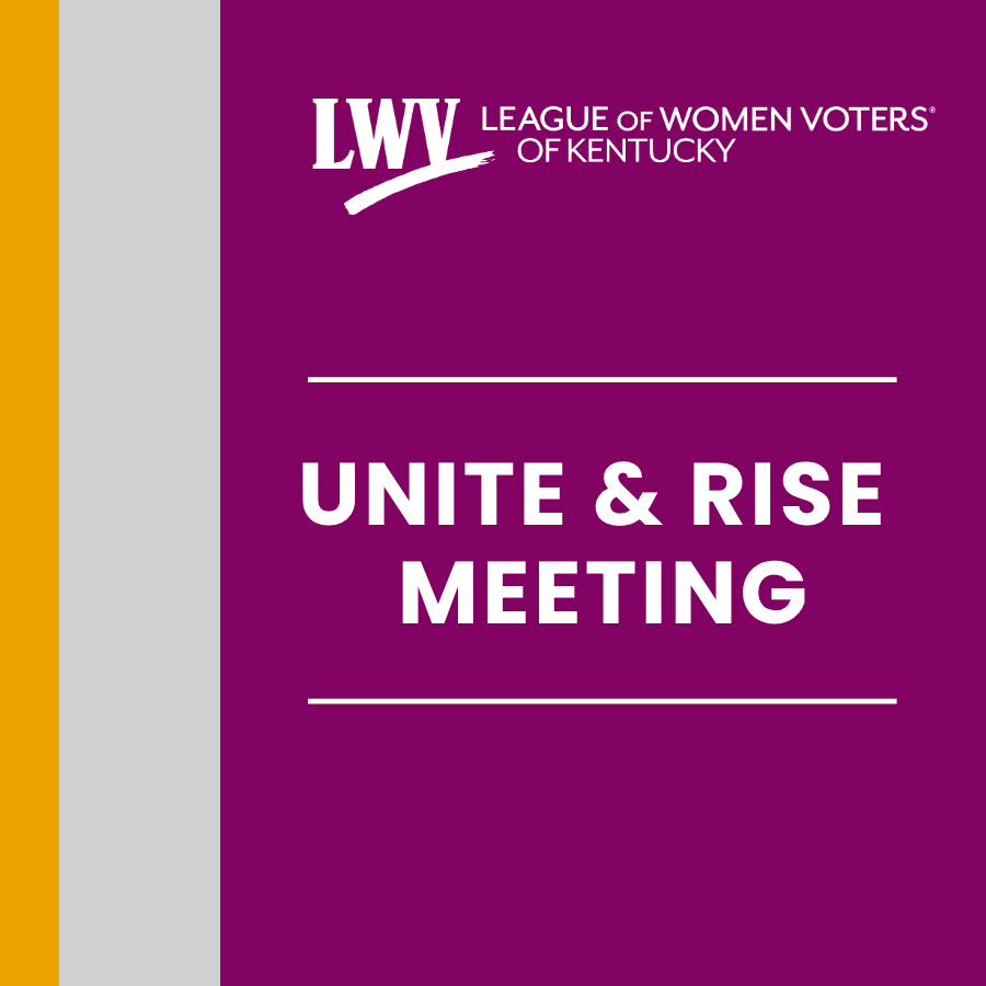 Unite &amp; Rise Committee Meeting