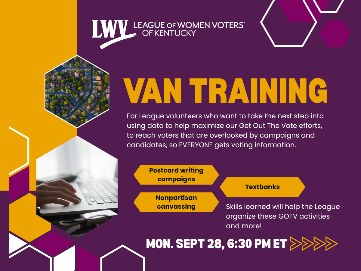 VAN Training (Zoom)