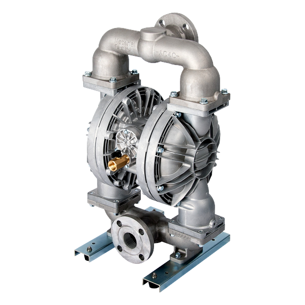 MacNaught Max Flow AODD Pumps: M-DDP50AN-02 | 2" Aluminum