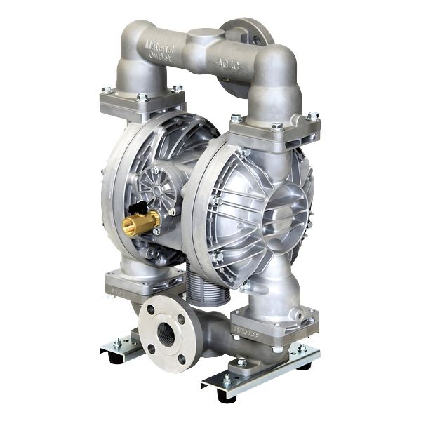 MacNaught Max Flow AODD Pumps: M-DDP38AN-02 | 1-1/2" Aluminum