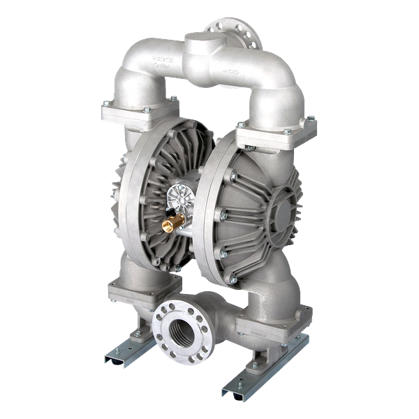 MacNaught Max Flow AODD Pumps: M-DDP75AN-02 | 3" Aluminum
