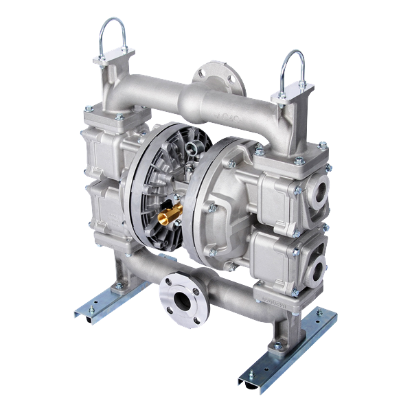 MacNaught Max Flow AODD Pumps: M-DDP50ANF-02 | 2" Aluminum