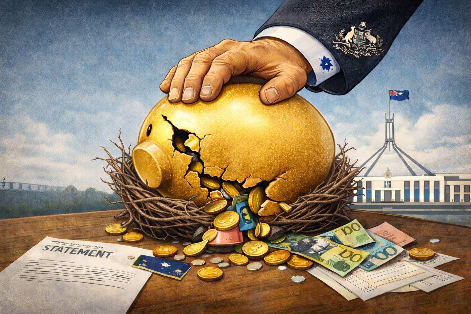 A government of tax scavengers