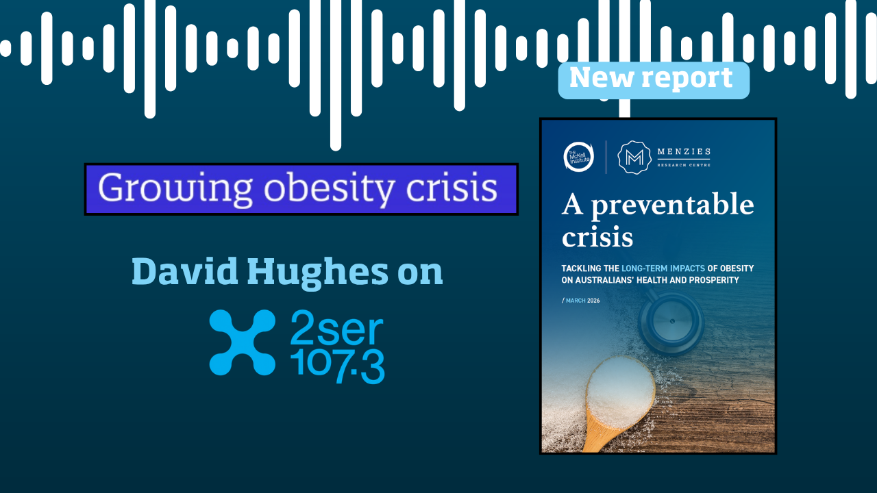 Regional Australians bearing the brunt of the obesity crisis