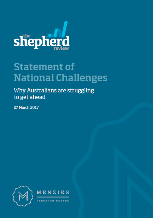 The Shepherd Review: Statement of National Challenges — Menzies ...