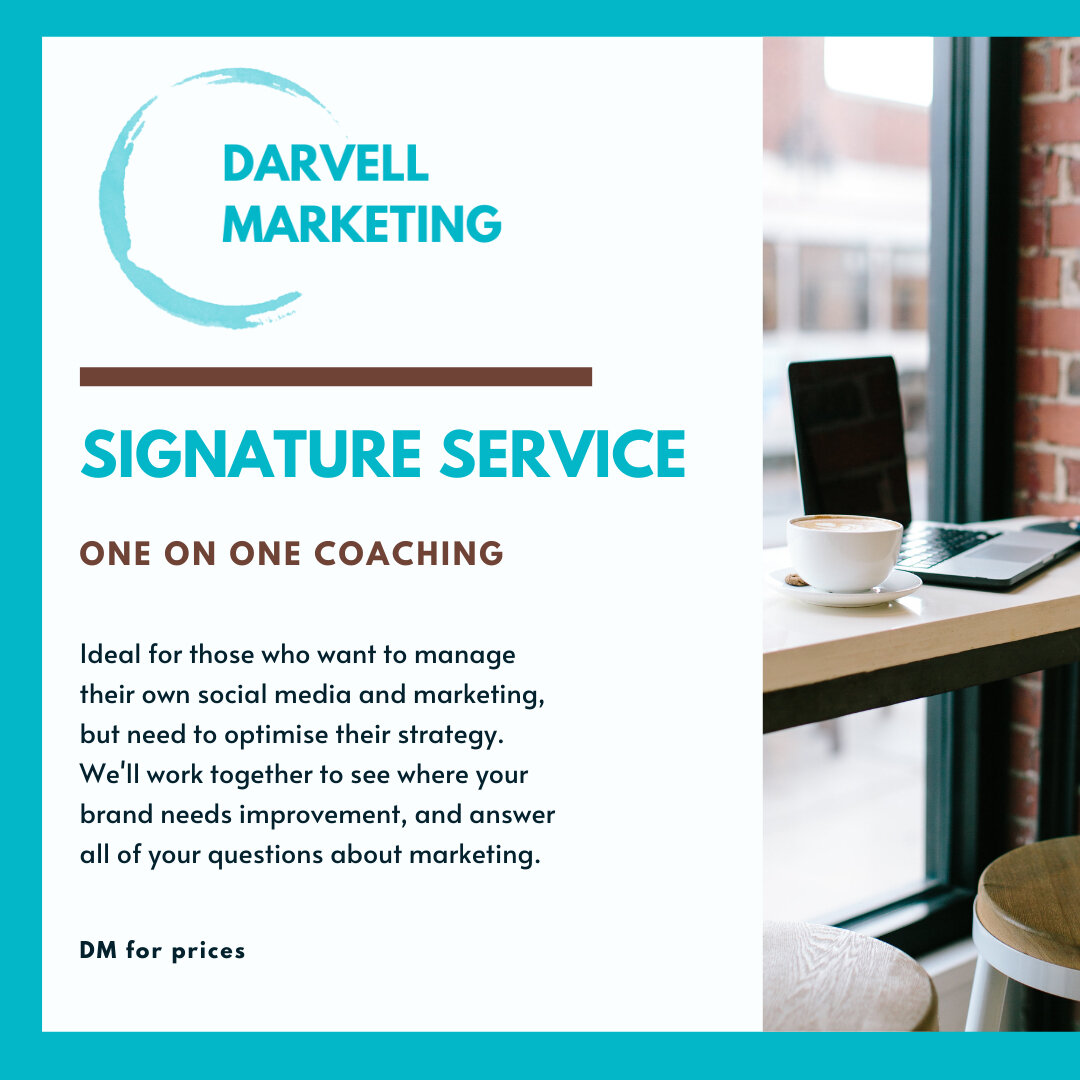 Are you wanting to optimise your marketing strategies? In our one on one coaching sessions, we'll highlight areas of improvement, troubleshoot issues you're having and make sure that not only are your accounts optimised, but you feel confident to man