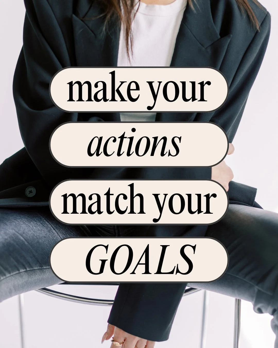 Big dreams demand real action. Your plans only work if the steps you take align with the goals you set. Today&rsquo;s reminder: show up for yourself and let your daily actions reflect where you want to go. Progress over perfection&mdash;every time!

