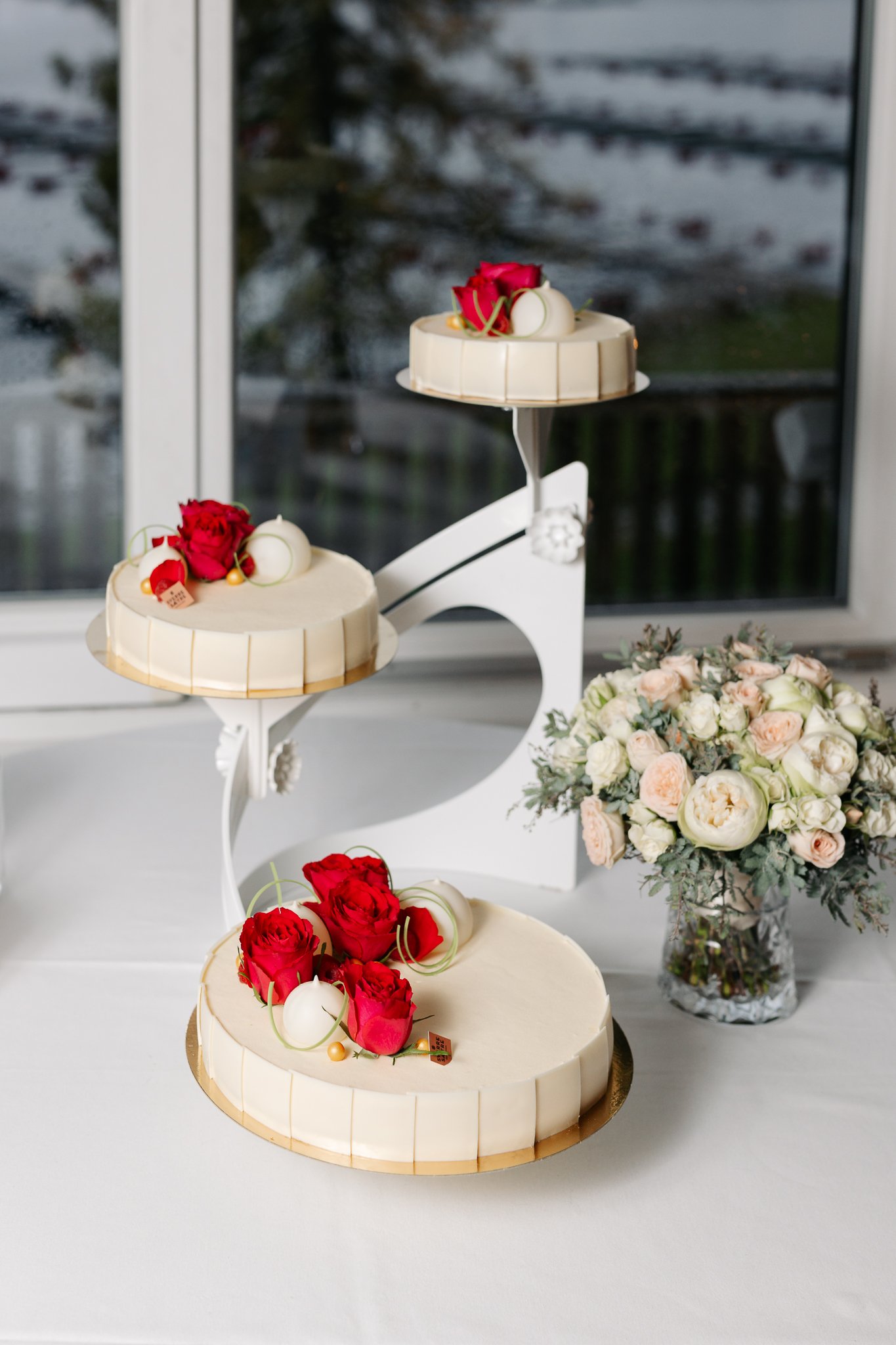 Brullupskake fra Sverre Sætre - foto Heidi Henriksen