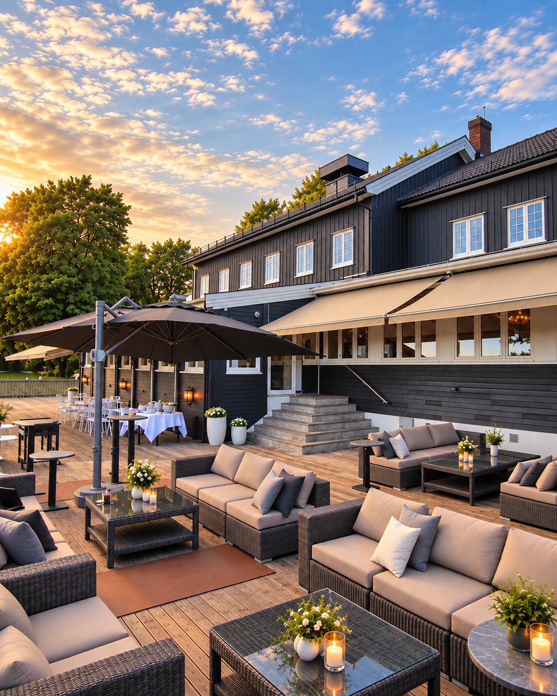 Strand Restaurant - terassen