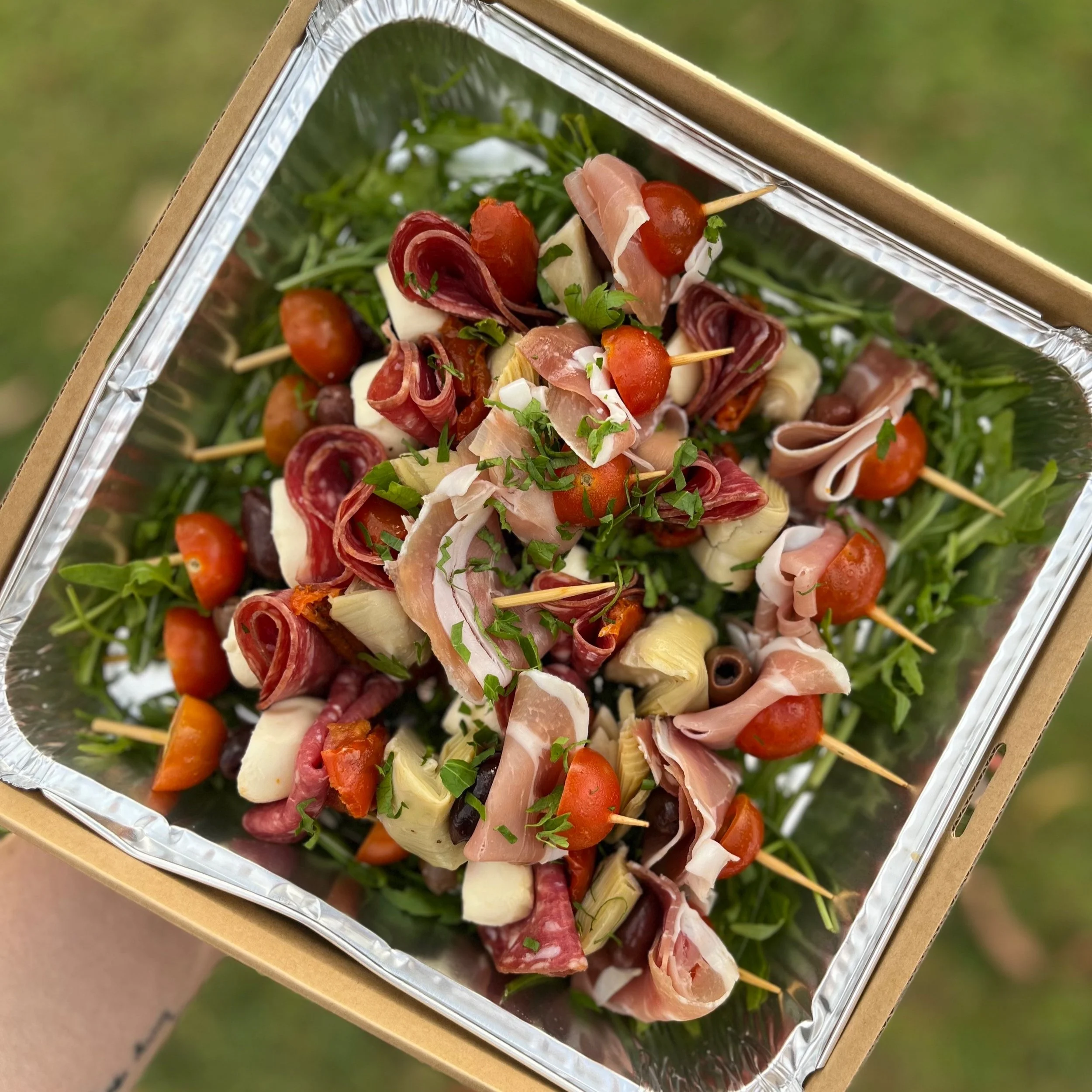 Antipasto Skewers Easy Party Appetizer Recipes Skewer Appetizers