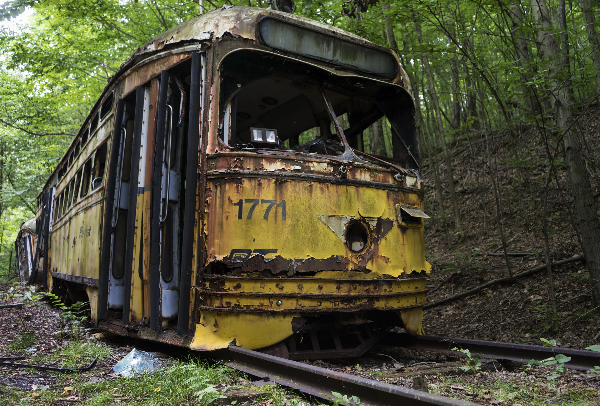 Trolley graveyard, 