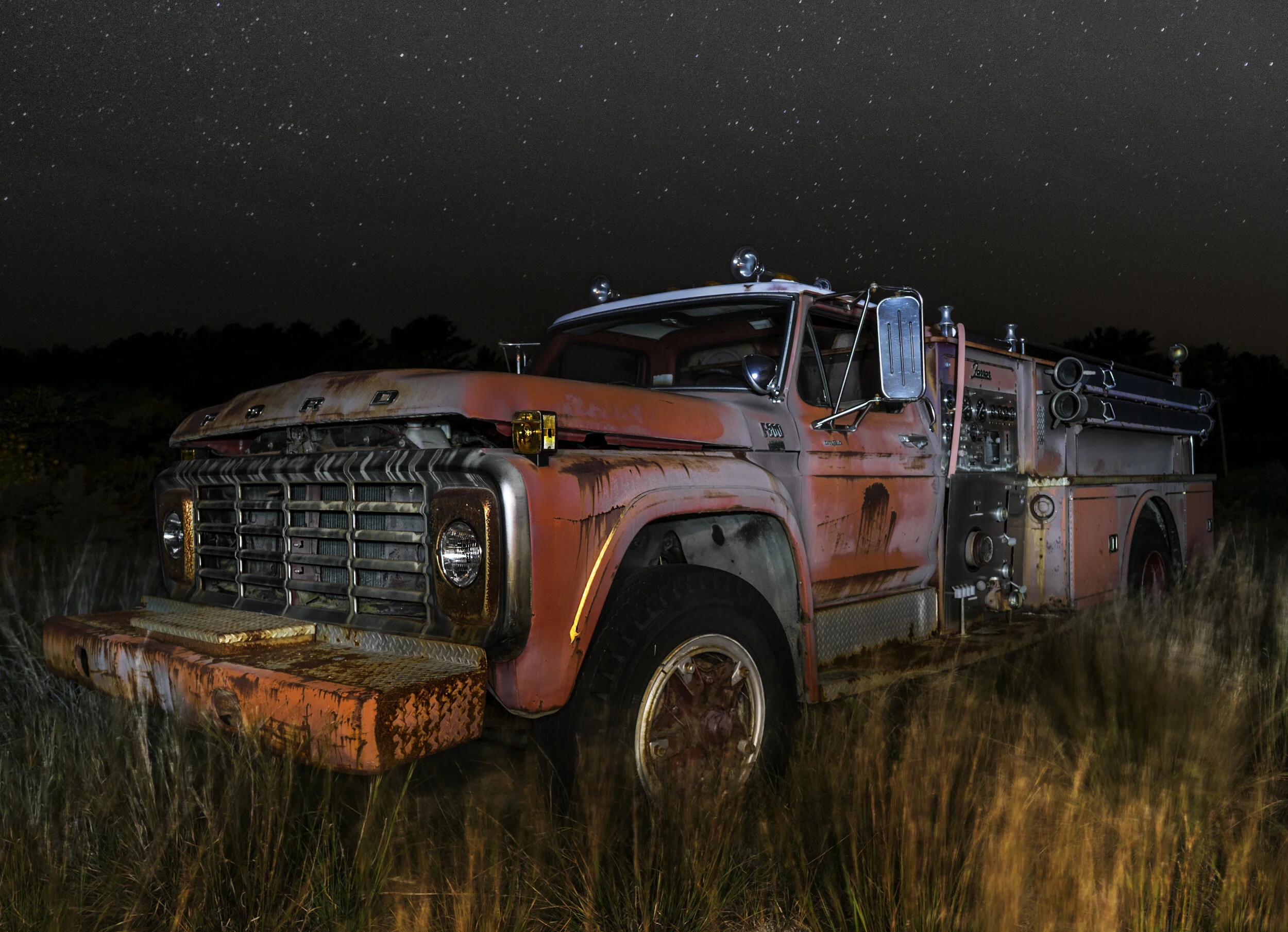 Vintage Farrar Fire Apparatus