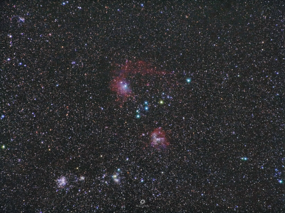 Flaming Star Nebula