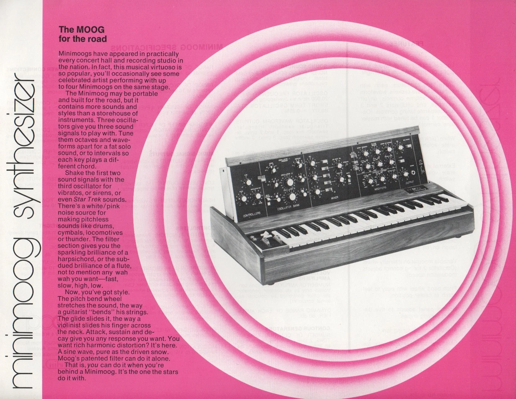 Minimoog Model D, le synthétiseur derrière 50 ans de tubes