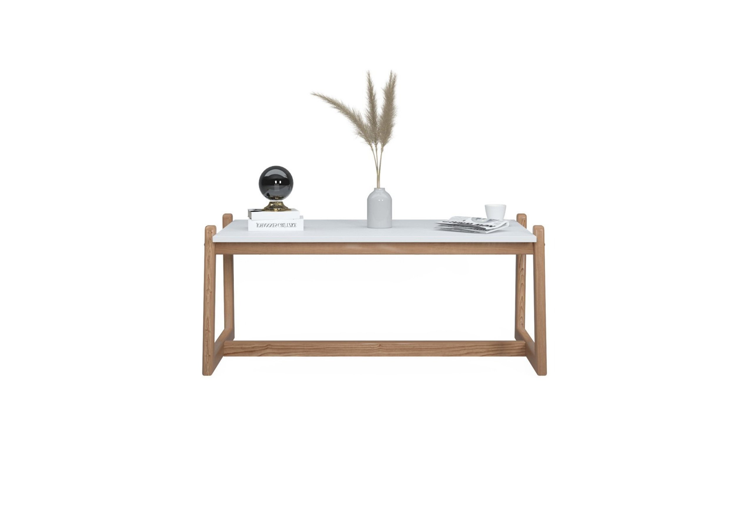 Flow End Table Asimex Living. Transform Your Home - Flow Coffee Table White