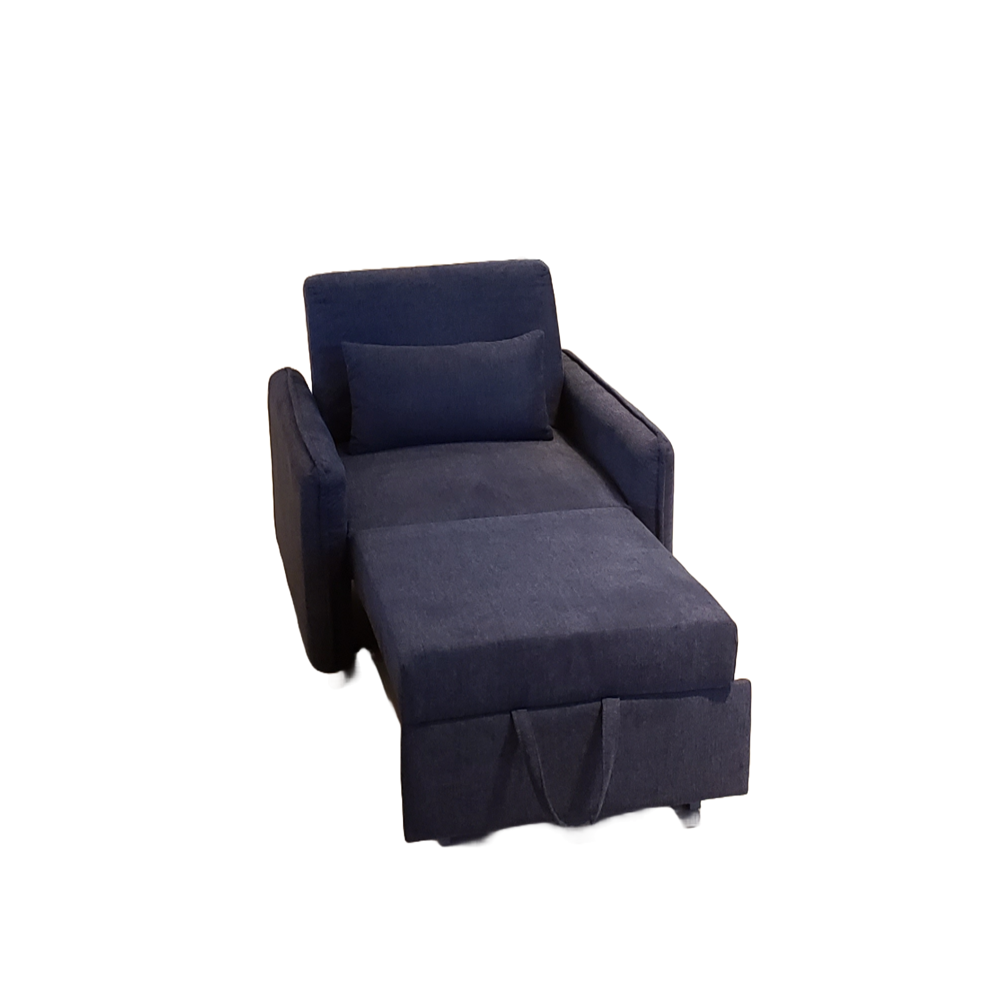 Asimex Living Kelebek Belfast SF3383B One Seater Sofa Bed Navy