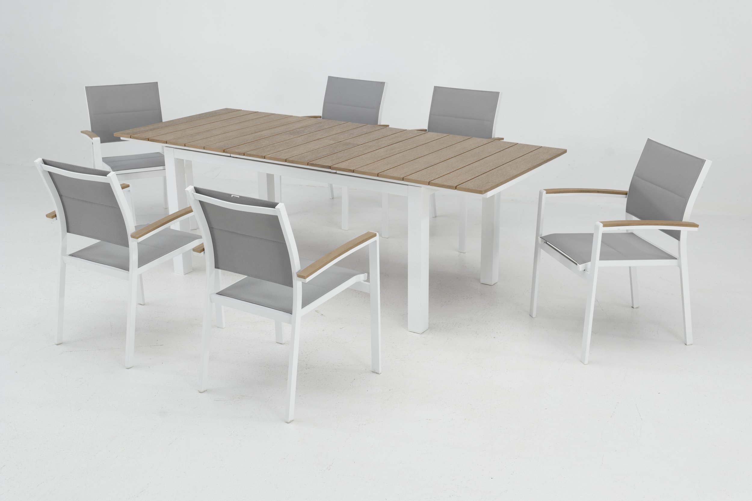 Ibiza Dining Set White