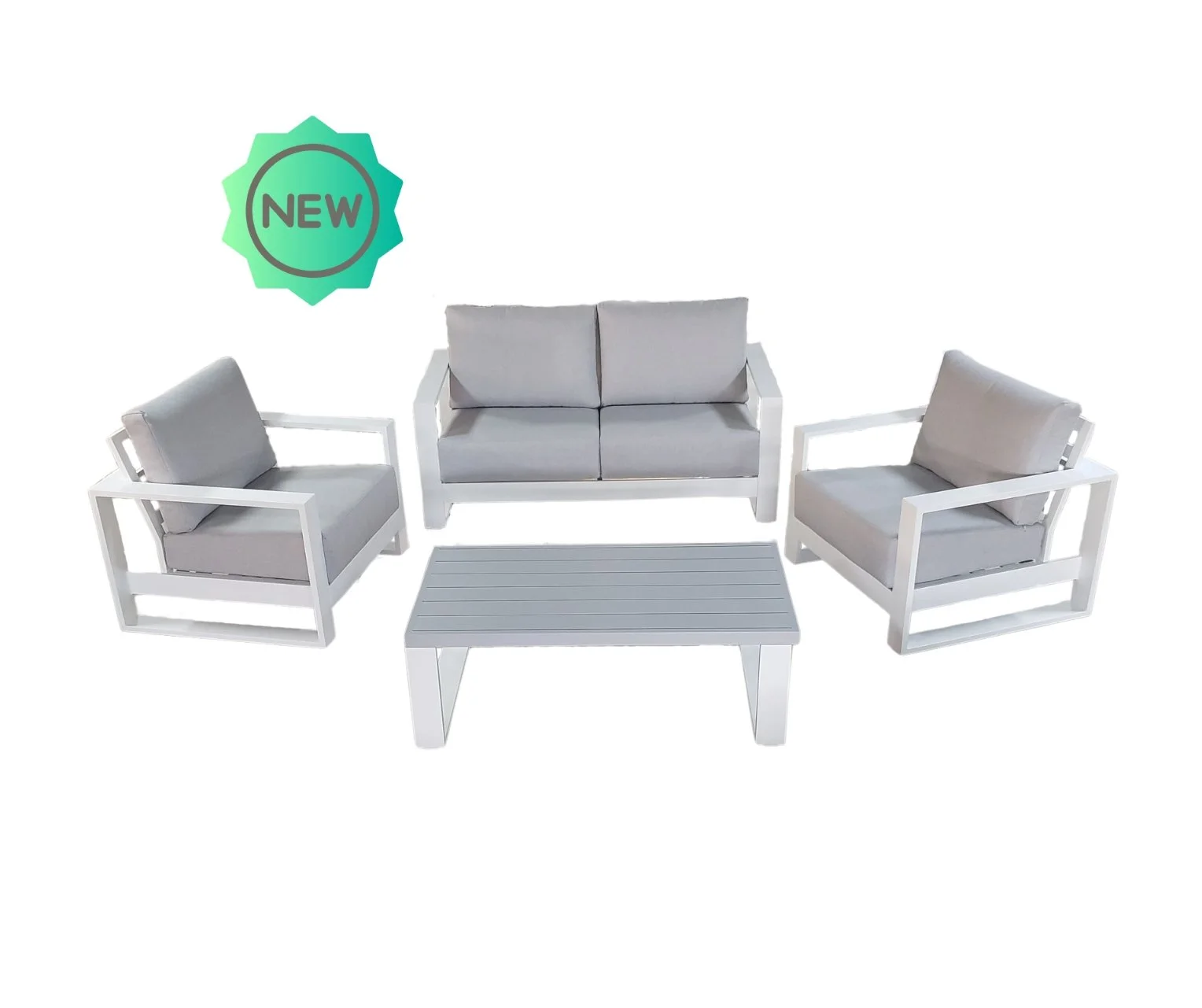Alu Sofa Set for 4 people