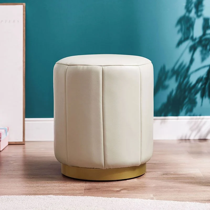 Octavia Pouf Cream