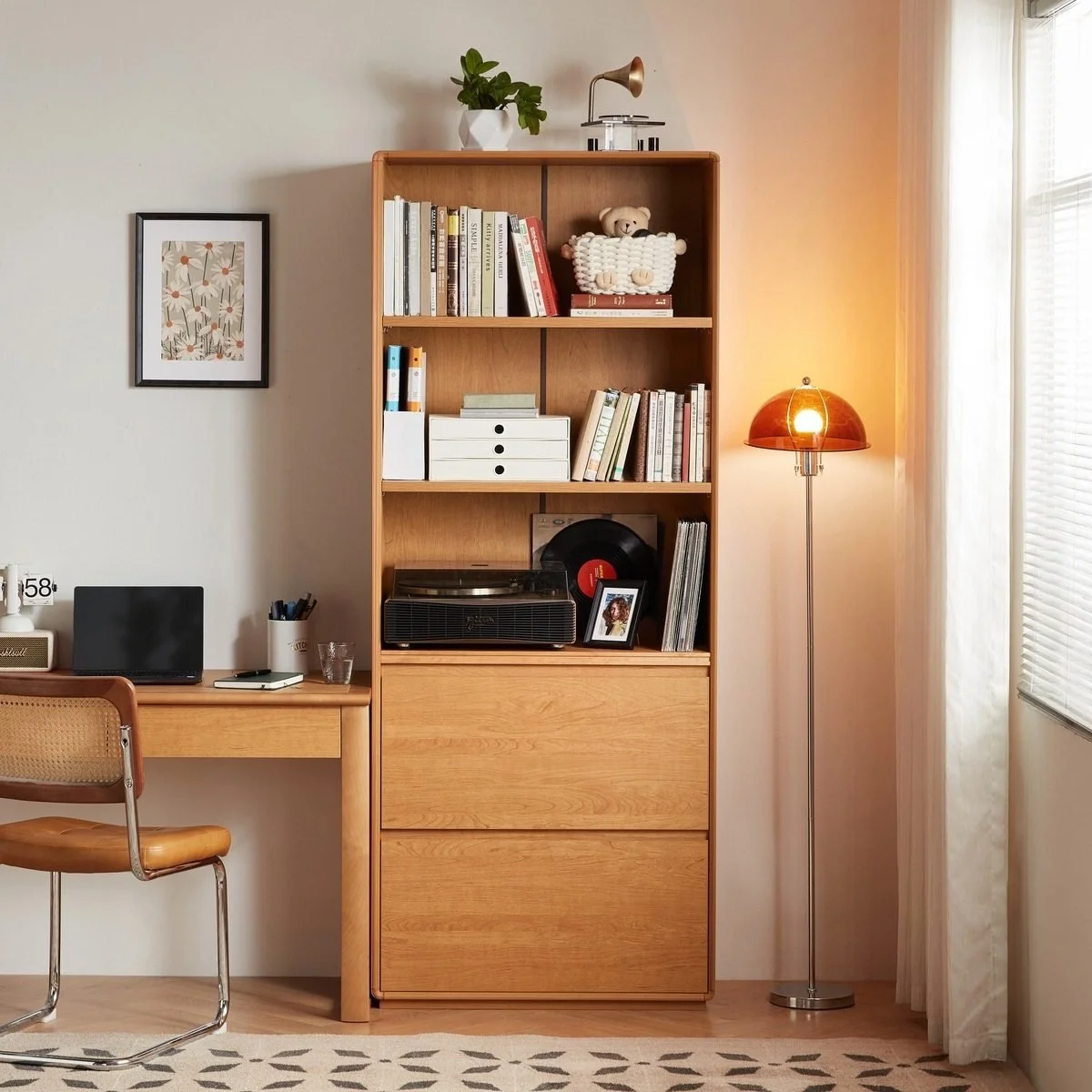 Kindra Open Bookcase